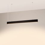 Линейный подвесной светильник Arlight SP-LINE-HANG-3567-L960-32W Warm3000 (BK, 120 deg, 230V) 056355