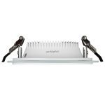 Встраиваемый светодиодный светильник Arlight LT-R160WH 12W Day White 016568