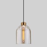 Подвесной светильник Eurosvet TANDEM 50119/1 латунь