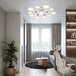 Потолочная люстра LED4U L3201-960 WT