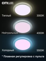 Потолочная люстра Citilux Спутник CL734330G