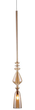 Подвесной светильник Crystal Lux Lux New SP1 B Amber