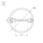 Профиль Arlight ROUND 029114