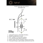 Бра Aployt Ludovica APL.860.01.06