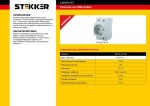 Розетка на DIN-рейку 2P+PE Feron Stekker с/з 16A 250V серая PST16901401 39171