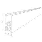 Шинопровод накладной Elektrostandard Slim Magnetic 4690389179150