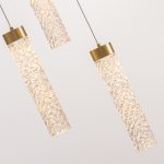 Подвесной светильник Delight Collection MD24030028-3A brass/clear