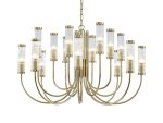 Подвесная люстра Newport 4558+4+4/C gold М0069317