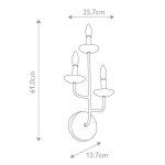 Бра Feiss Annie FE-ANNIE3-PSW