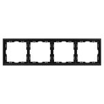 Рамка пластиковая Arlight FRM-NOBE-SFPL-4-BK 054224