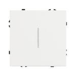 Механизм выключателя одноклавишный проходной Arlight LED SWT-NOBE-MKP1-SFPL-L-WH (230V, 10A) 054236