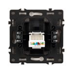 Механизм компьютерной розеткиArlight  SCT-NOBE-MPC1-SFPL-GD (RJ-45, CAT6) 054306