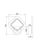 Бра Freya Radane Market FR10020WL-L7W