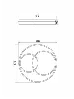 Потолочный светильник Freya Tucene FR10029CL-L70B