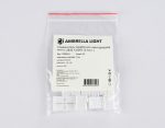 Соединитель прямой для светодиодной ленты 2835 12/24V (2 конт.) GS6001 (10шт) Ambrella Light Illumination GS6001