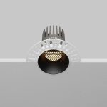 Встраиваемый светильник Maytoni Technical Dip DL124-10W-3K-TRS-B