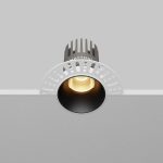 Встраиваемый светильник Maytoni Technical Dip DL124-10W-2.7K-TRS-B