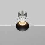 Встраиваемый светильник Maytoni Technical Dip DL124-10W-3K-TRS-B