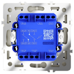 Проходной переключатель двухклавишный Voltum S70 VLS020304