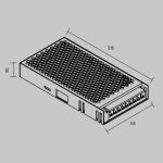 Блок питания Maytoni Led Strip PSL002 12В 300Вт IP20 811012