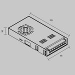 Блок питания Maytoni Led Strip PSL006 48В 400Вт IP20 831011