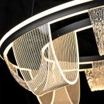 Подвесная люстра LED4U L7706-630 BK