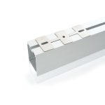 Профиль алюминиевый Feron накладной/подвесной с отсеком для БП 10377