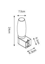 Подсветка для зеркал Arte Lamp Aqua-bastone A1209AP-1BK