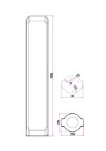 Ландшафтный светильник Arte Lamp Suhail A1648PA-1BK