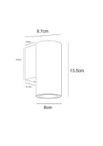 Уличный настенный светильник Arte Lamp Torcular A1807AL-1BK