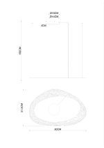 Подвесная люстра Arte Lamp Cinta A1847SP-46BK