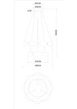 Подвесная люстра Arte Lamp Grace A1868SP-2PB