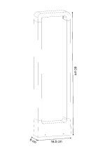 Ландшафтный светильник Arte Lamp Trapezio A2060PA-1BK