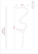 Настенный светильник Arte Lamp Noemi A2099AP-24GO