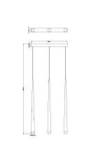 Подвесной светильник Arte Lamp Frankie A2191SP-18PB