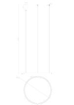 Подвесная люстра Arte Lamp Smooth A2223SP-1PB