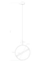 Подвесной светильник Arte Lamp Dolores A2565SP-1PB