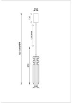 Подвесной светильник Arte Lamp Crystal A2942SP-1CC
