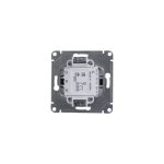 Выключатель 3-клавишный сх.3, 10AX Systeme Electric Glossa Антрацит GSL000731