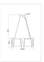 Подвесная люстра Arte Lamp Grato A4079LM-6CC