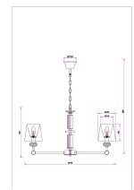 Подвесная люстра Arte Lamp Brocca A4093LM-8AB