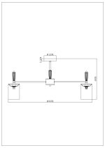 Люстра на штанге Arte Lamp Waverley A4102PL-8PB