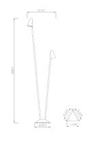 Ландшафтный светильник Arte Lamp Muphrid A4109PA-2BK