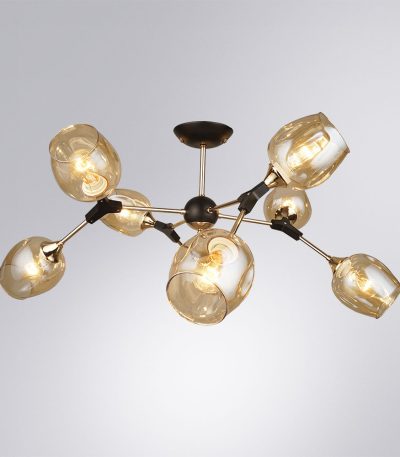 Люстра на штанге Arte Lamp Seppia A4211PL-8BK