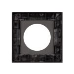 Рамка стеклянная на 1 пост Arlight FRM-GLARE-GC-1-BK 043833