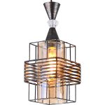 Подвесной светильник Reluce 03128-0.9-03 BK+PATINA GOLD