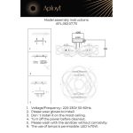 Потолочная люстра Aployt Dzhin APL.062.07.70