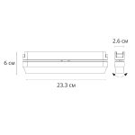 Трековый магнитный светильник Arte Lamp Rapid A6161PL-1WH