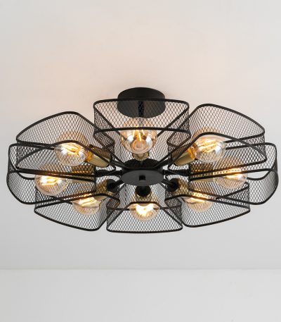 Люстра на штанге Arte Lamp Maasym A7044PL-8BK