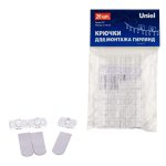 Крючки для монтажа гирлянд Uniel UCC-Y11 CLEAR 020 POLYBAG UL-00009937